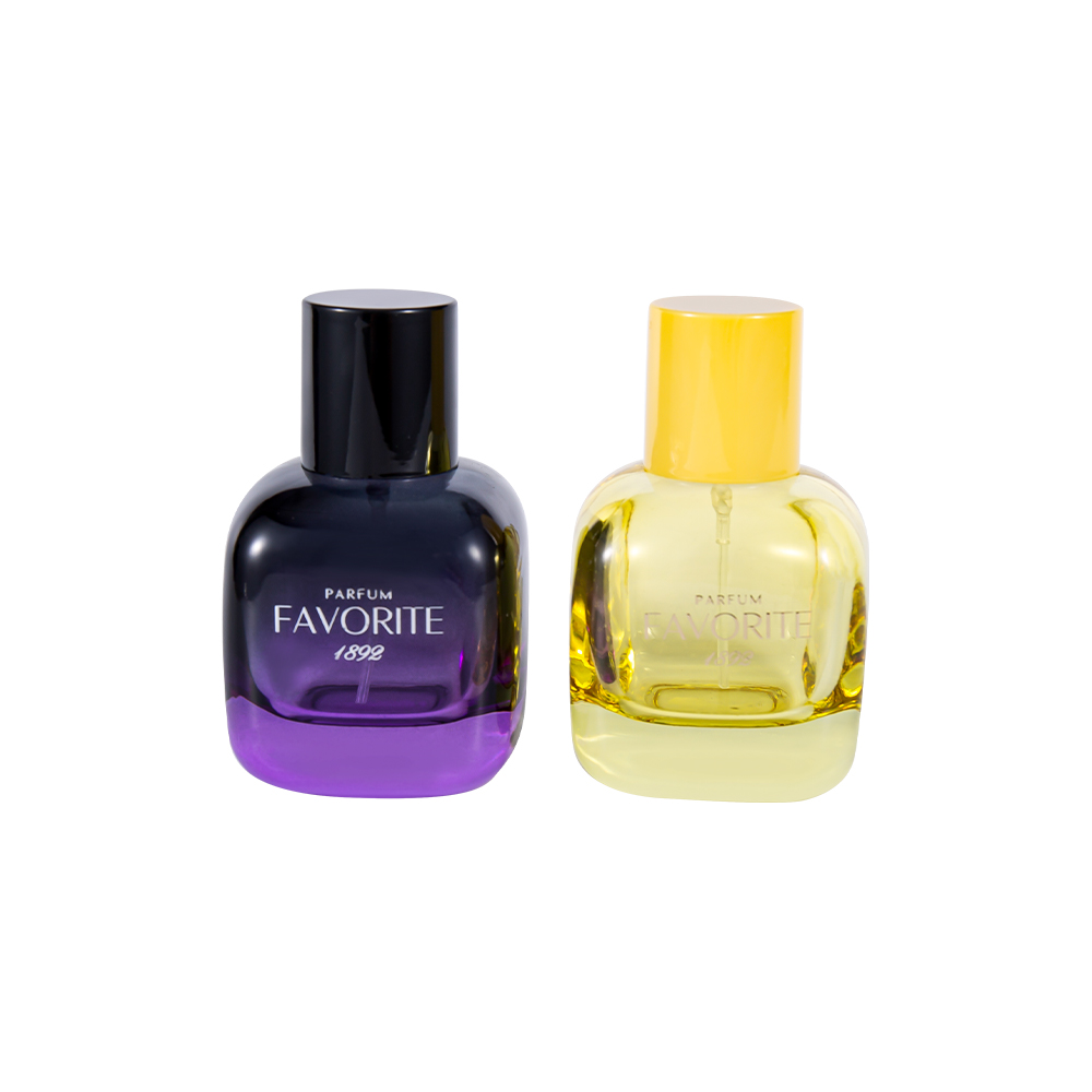 GC4869-WJ2531 50 ml-es dekoratív üveg parfümös üveg PP kupakkal, többkapacitású sorozat