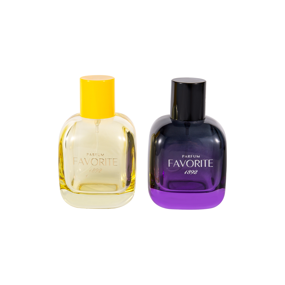 GC4870-WJ2531 100 ml-es dekoratív üveg parfümös üveg PP kupakkal, többkapacitású sorozat